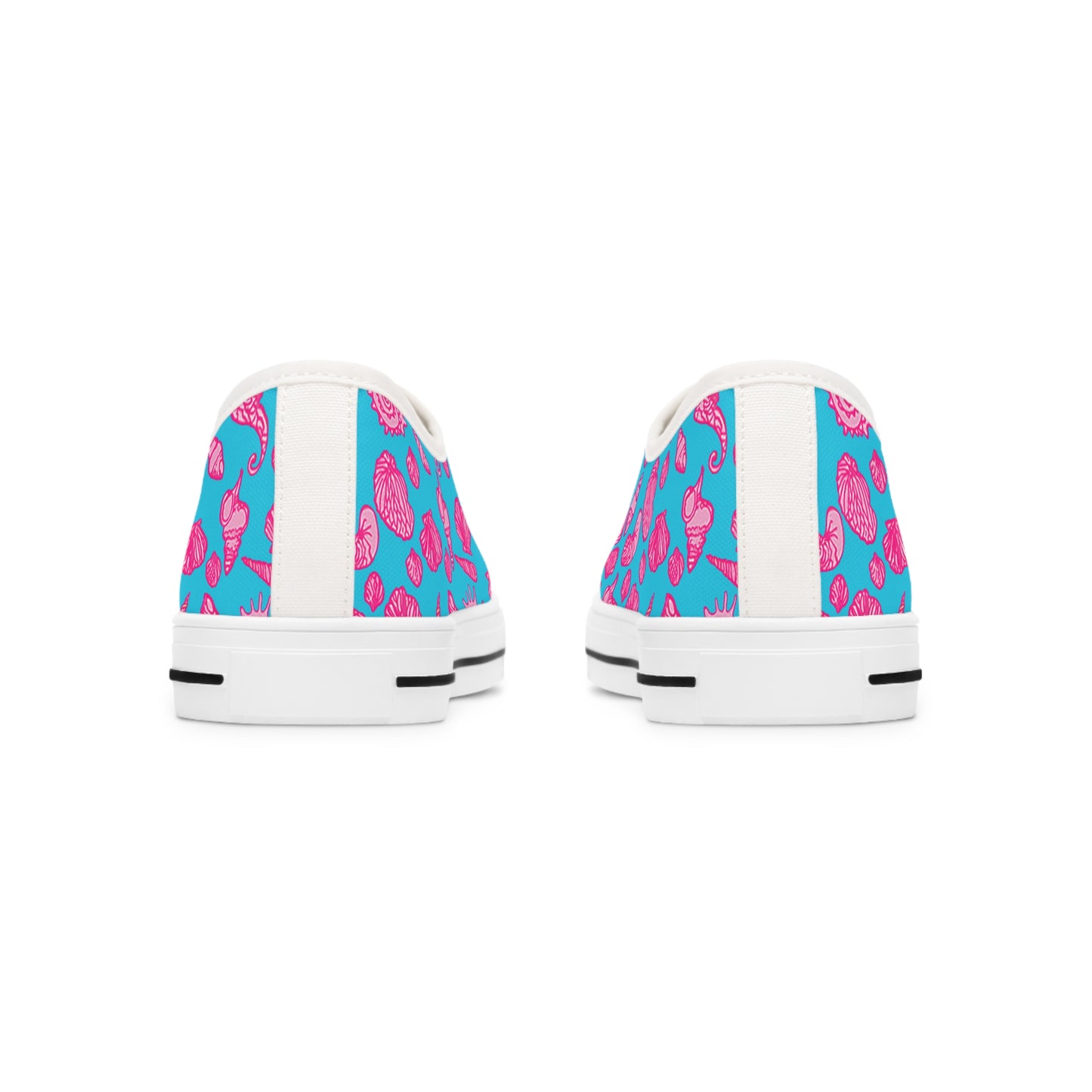 Womens and Youth Low Top Sneakers with All Over Print inspired by Coastal Life