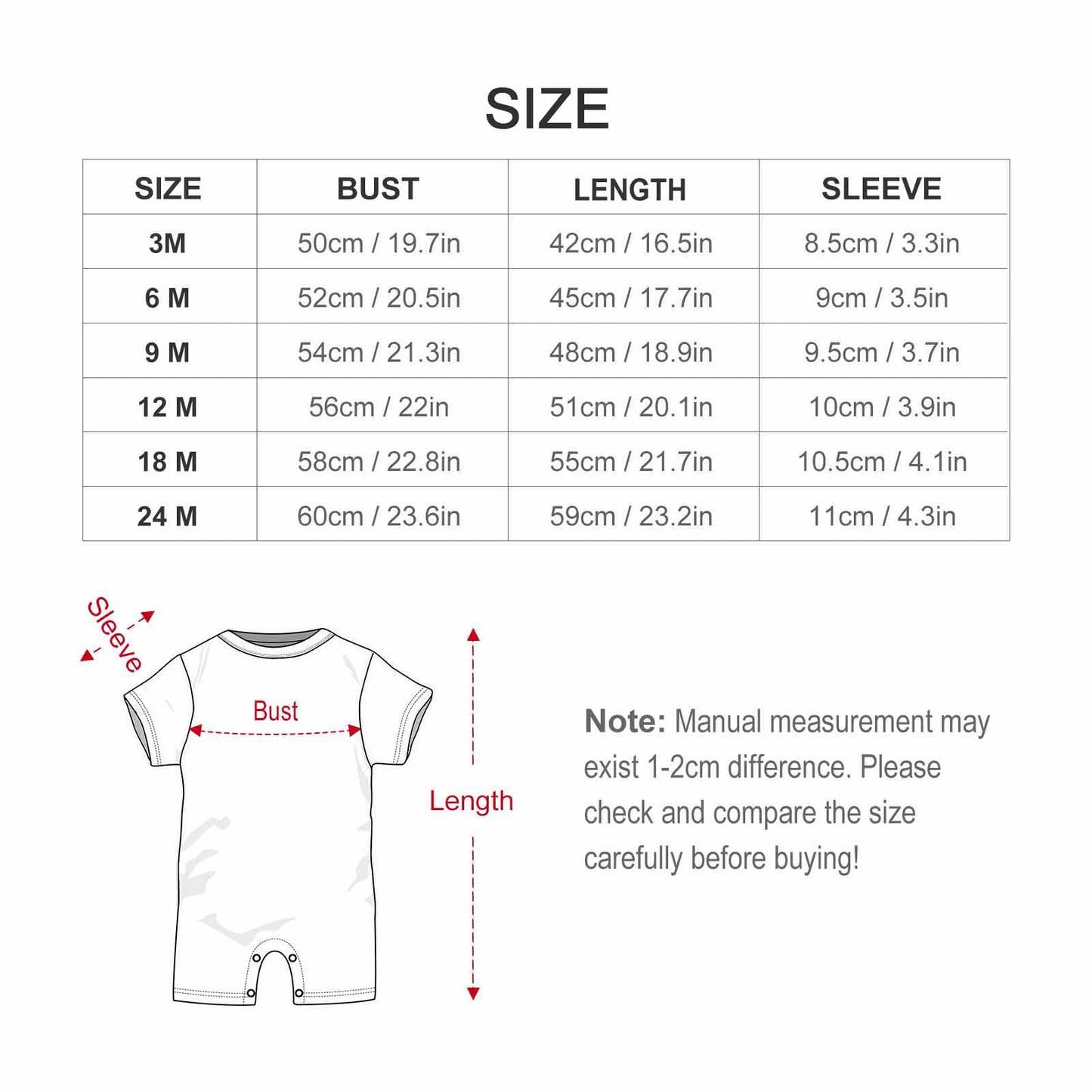 180gsm Faux Cotton Short Sleeve Baby Bodysuit Romper PLR (All-Over Printing)
