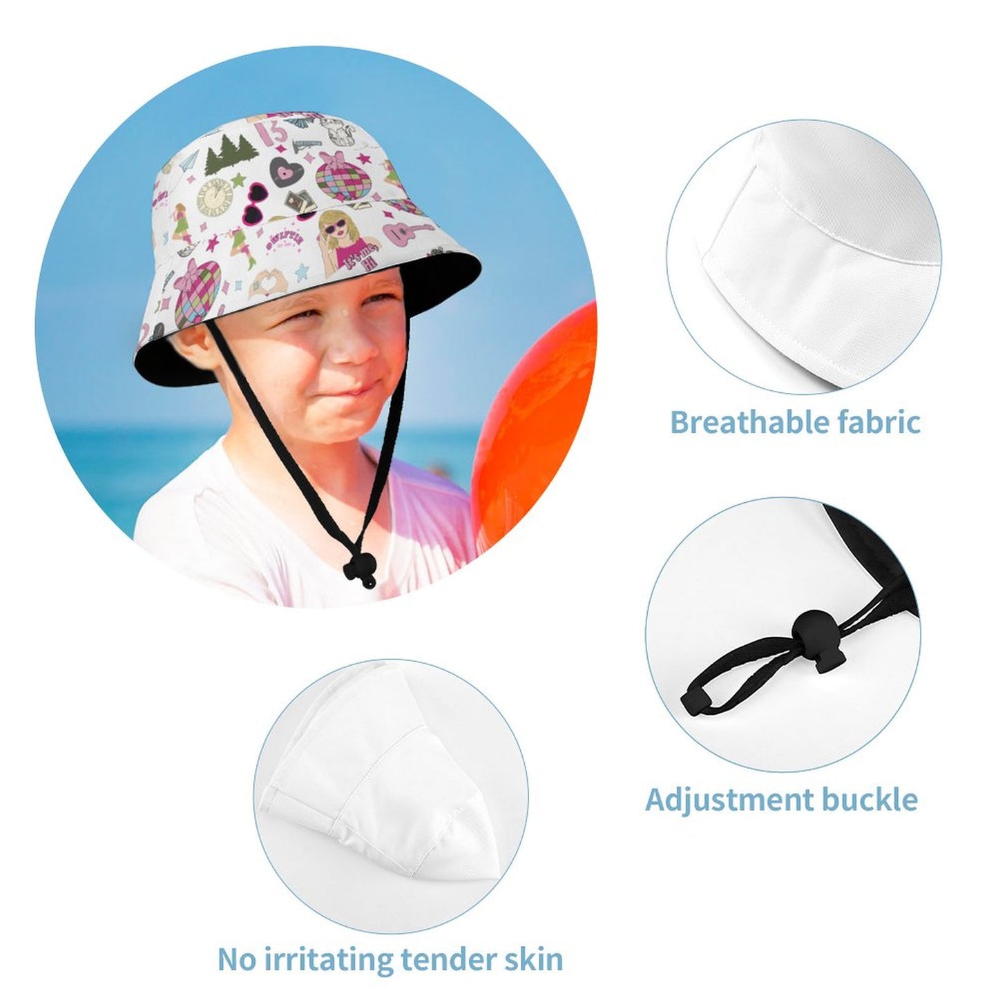 Kid's Bucket Hat (All-Over Printing)