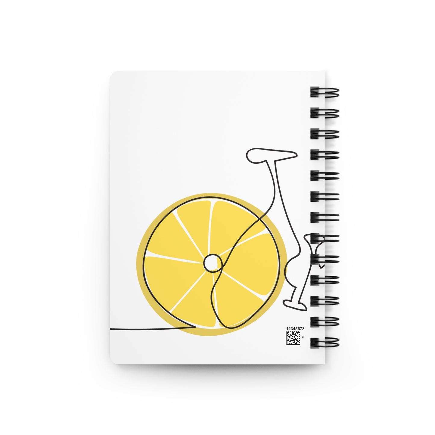 Spiral Notebook and Journal  When Life Gives You Lemons