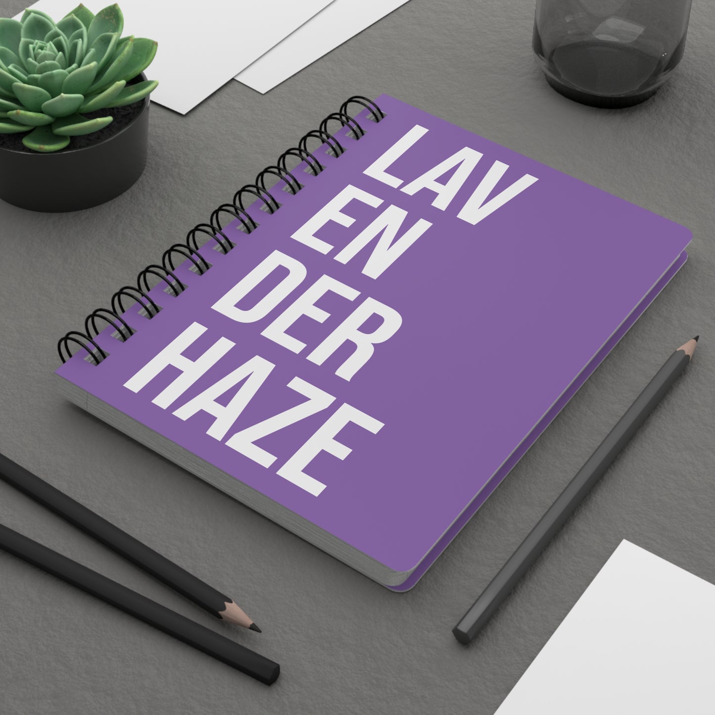 Spral Notebook and Journal Purple Lavender Haze