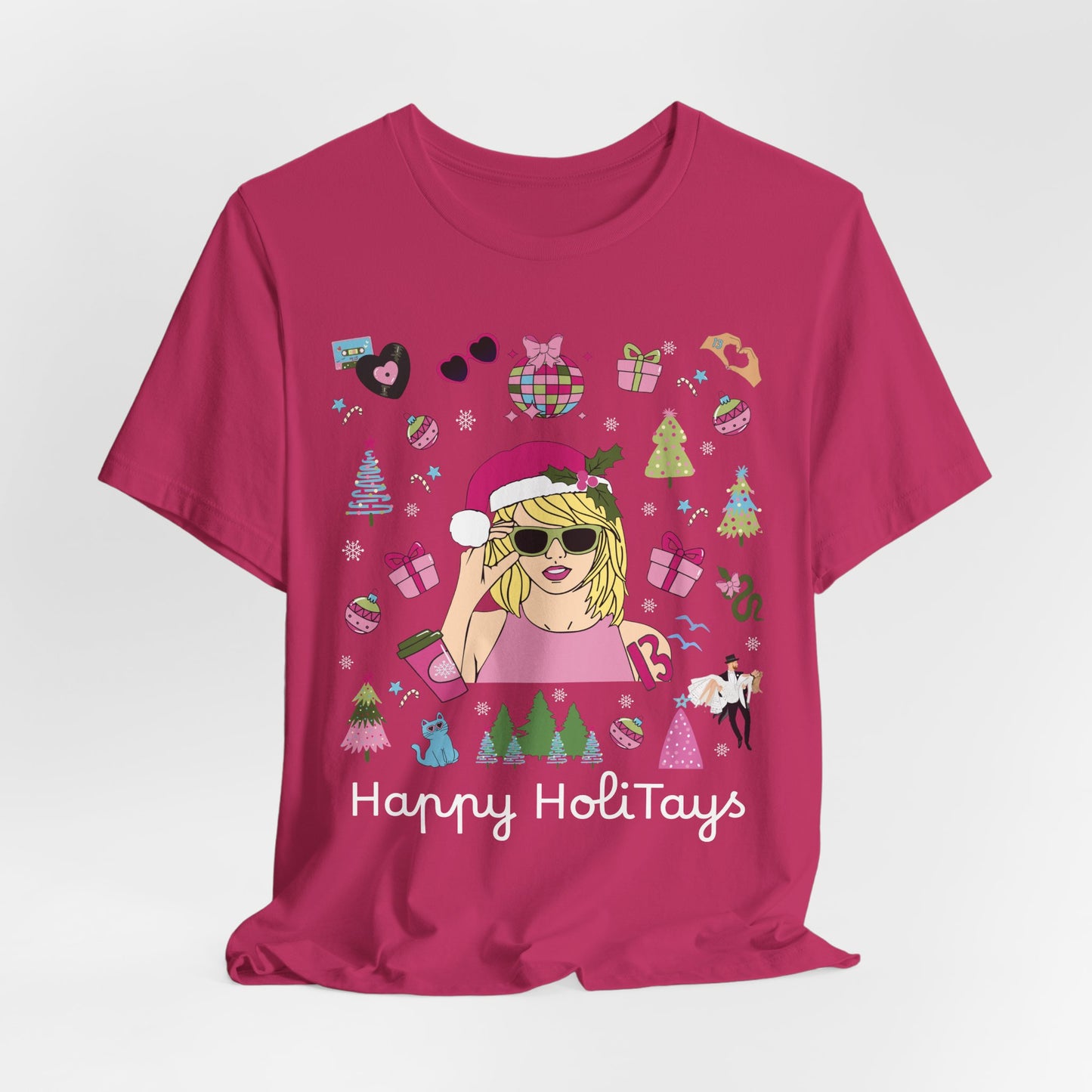 Happy Holitays Unisex Jersey Short Sleeve Tee