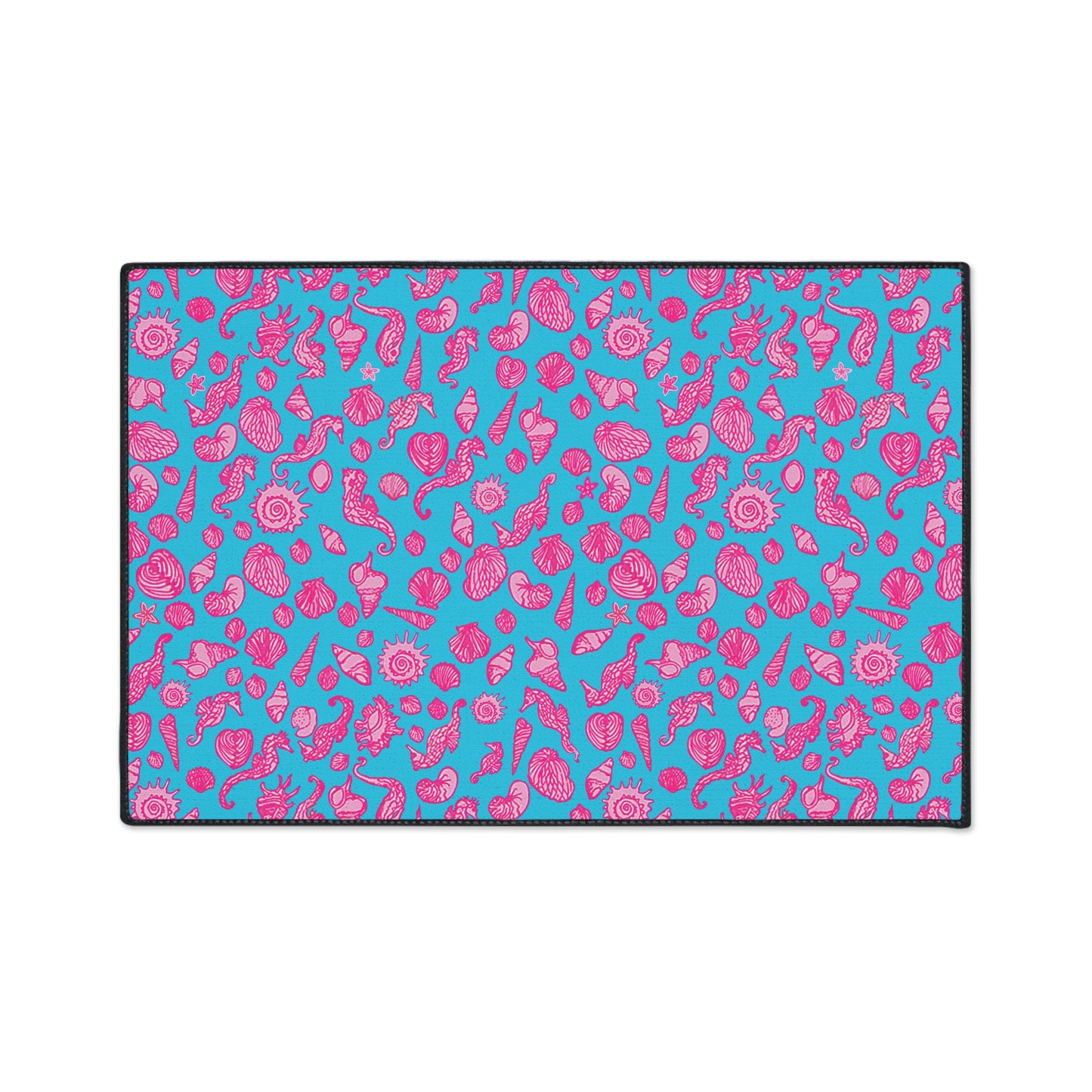 Cute Coastal Inspired Durable Heavy Duty Floor Mat