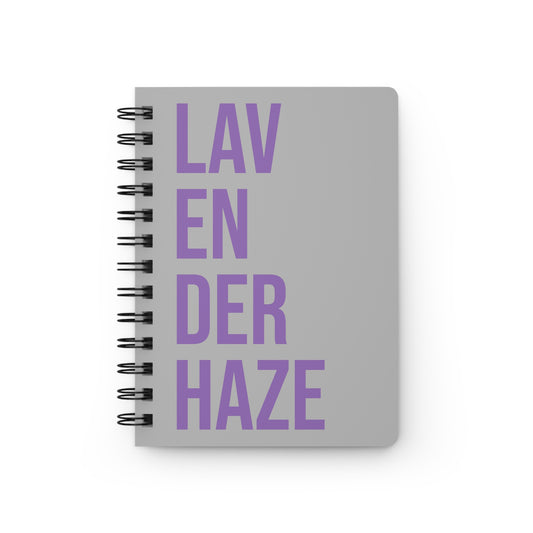 Spiral Notebook and Journal Lavender Haze