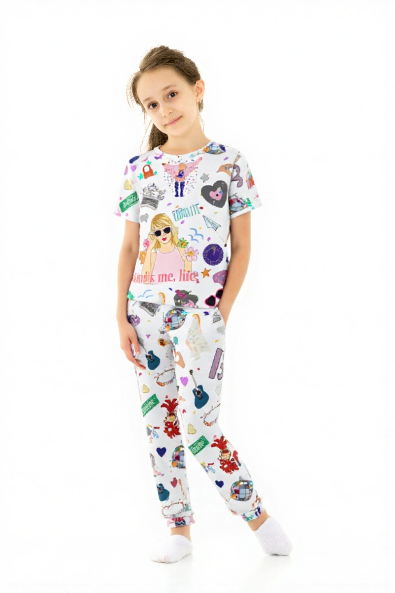 All-Over Print Kid's Sleep Pajamas