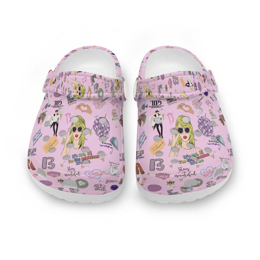 Little Kid Youth Foam Clogs inspired by the The Eras Concert Tours