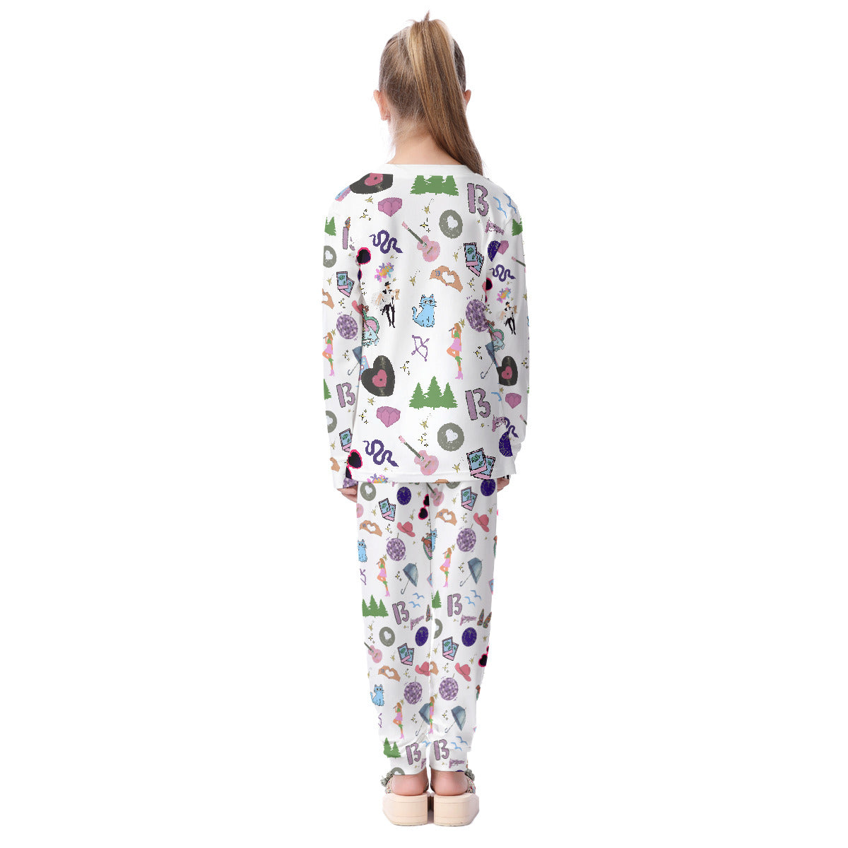 All-Over Print Kid's Pajamas Set