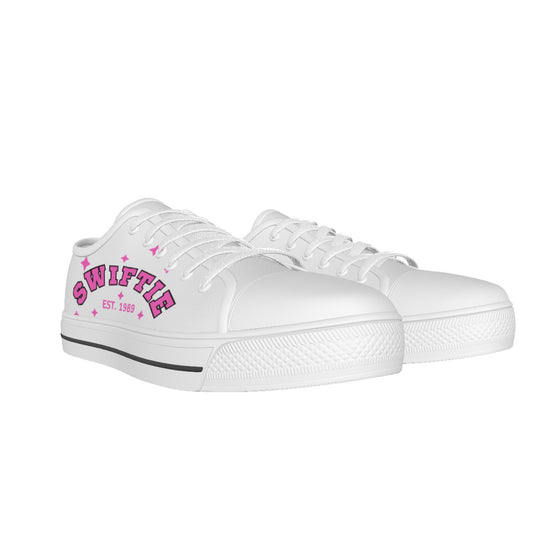 Swifties Women and Youth White Sole Canvas Sneakers