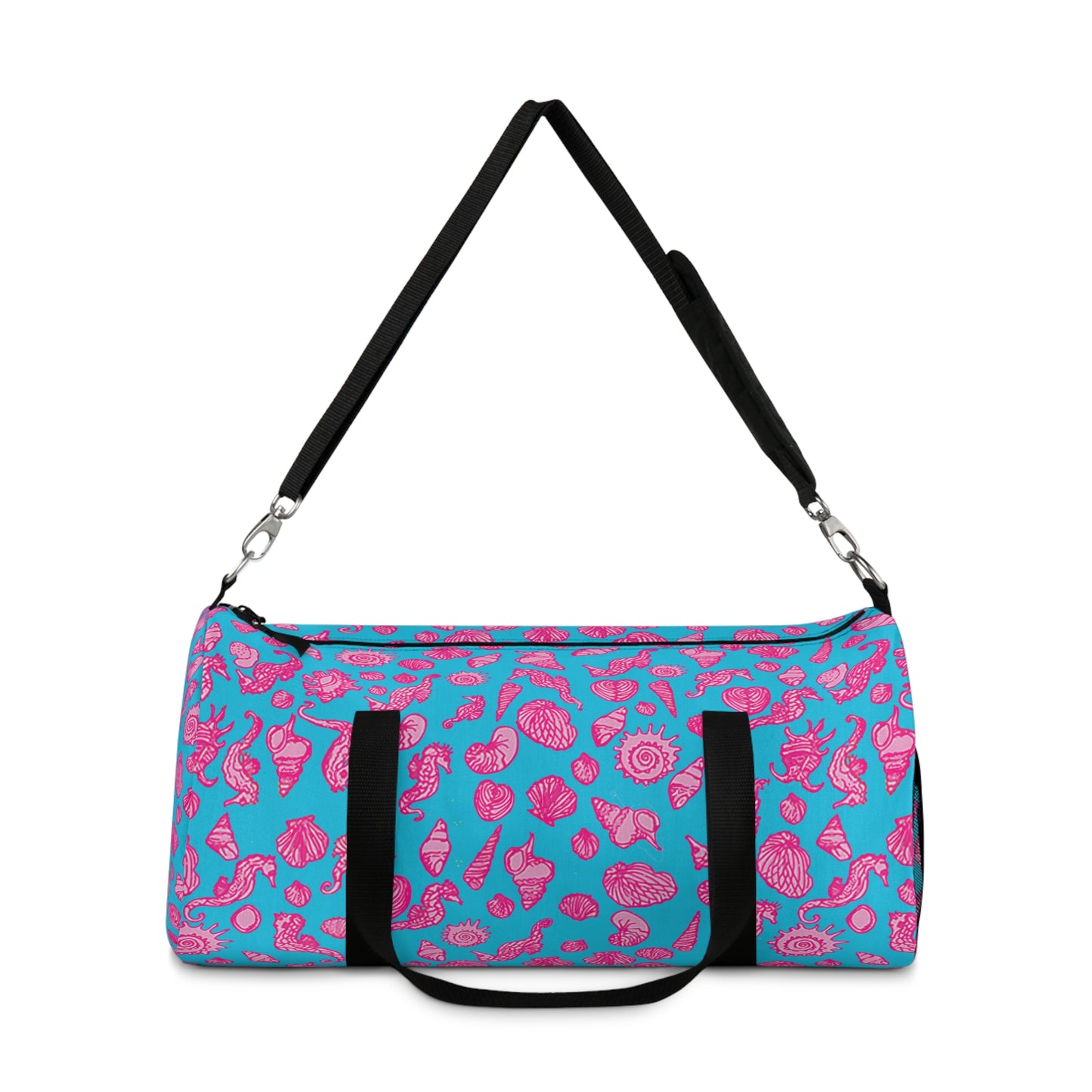 Cute Duffel Bag with All Over Print Inspired by Coastal Lilly