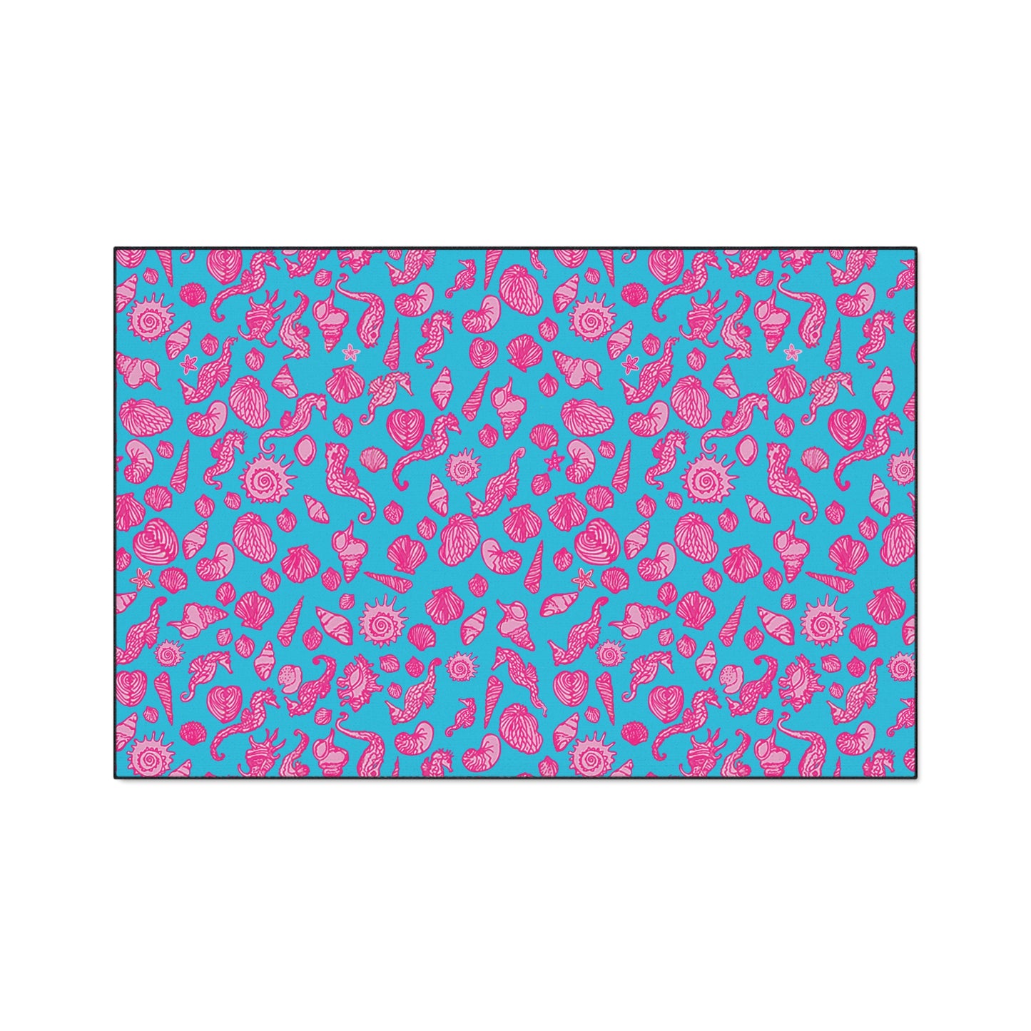 Cute Coastal Inspired Durable Heavy Duty Floor Mat