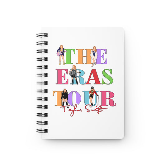 Spiral Notebook and Journal Eras Concert Tour Design