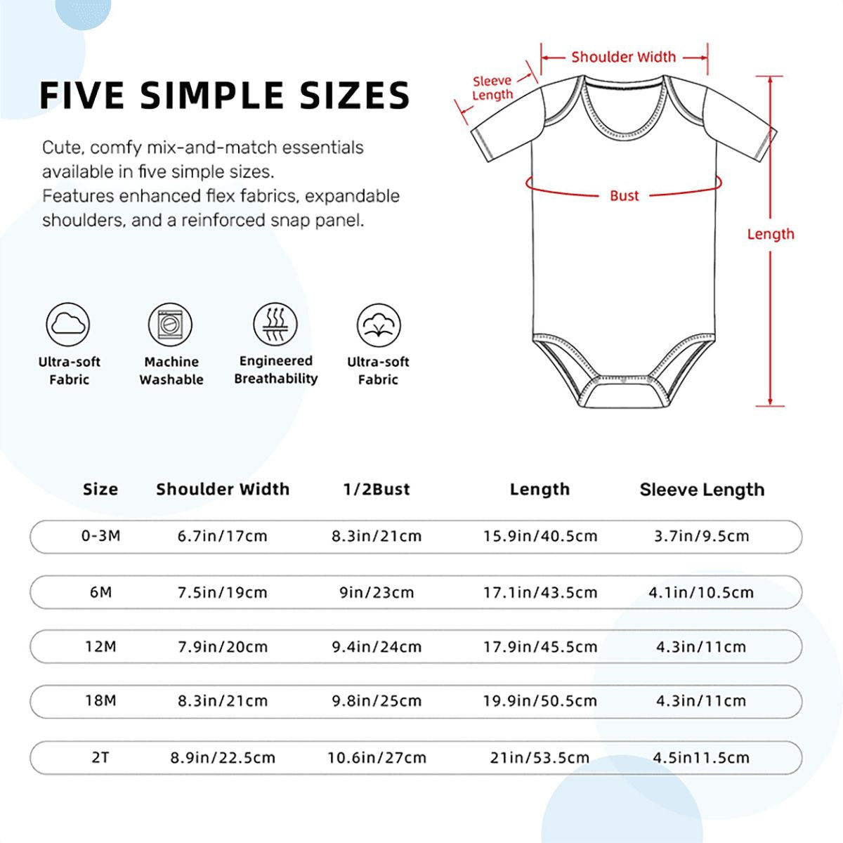 Baby Era Cotton Short Sleeve Bodysuit