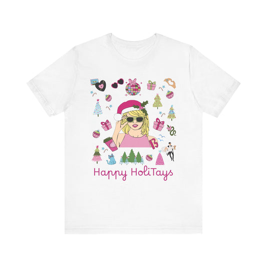 Happy Holitays Unisex Jersey Short Sleeve Tee