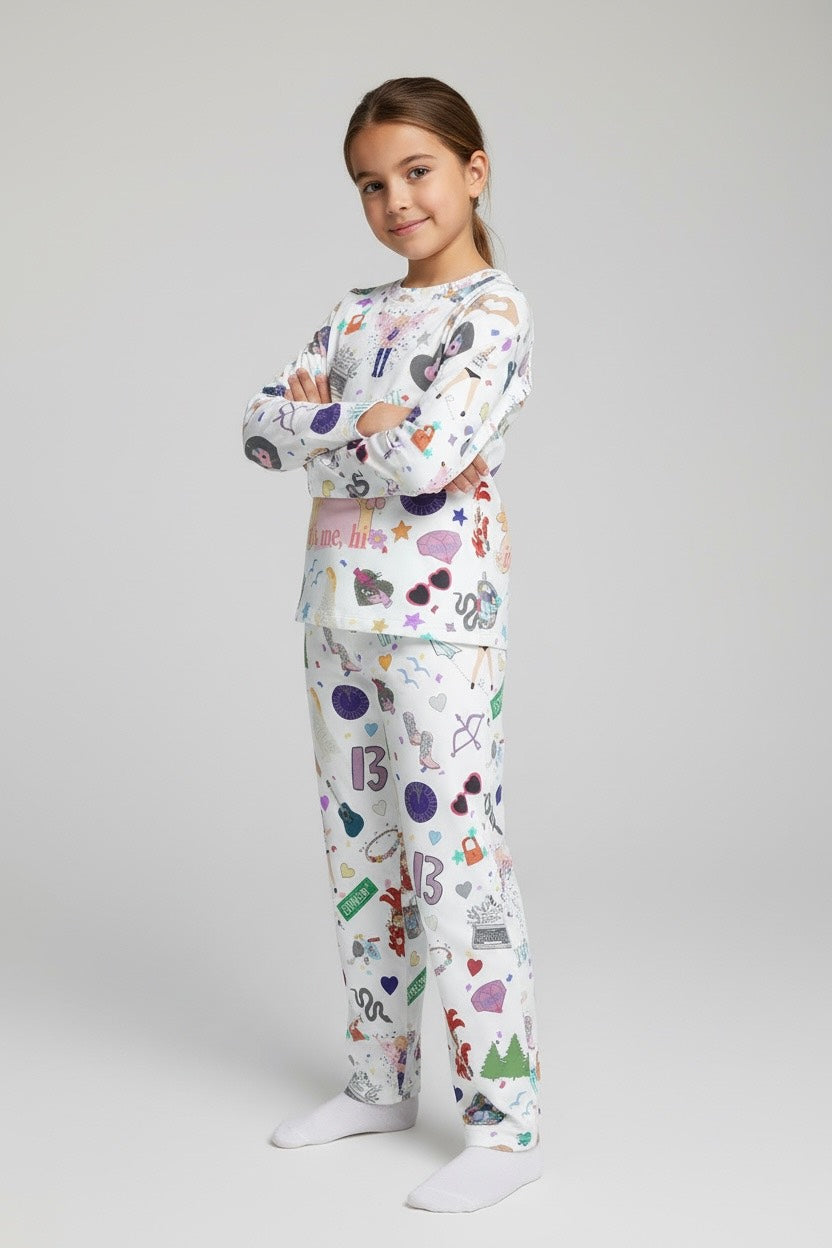 All-Over Print Kid's Sleep Pajamas