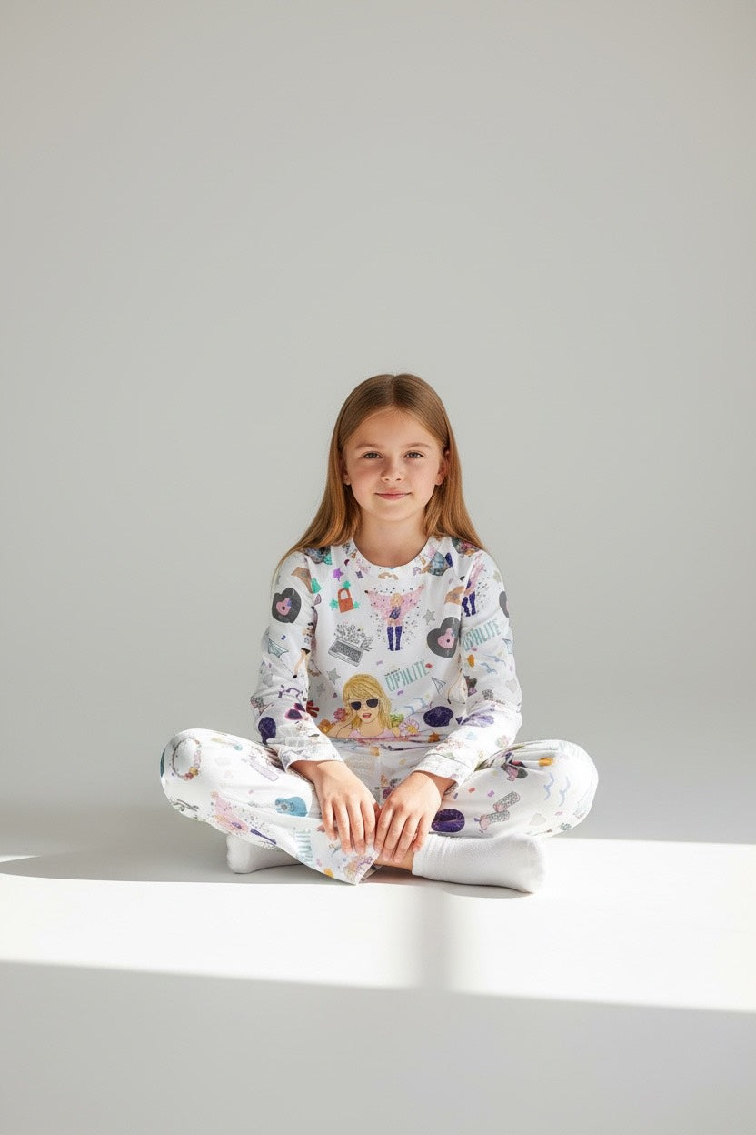 All-Over Print Kid's Sleep Pajamas