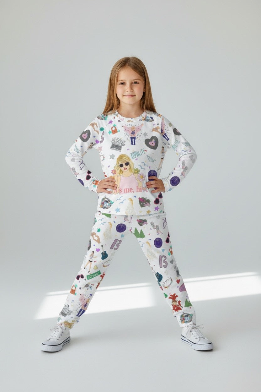 All-Over Print Kid's Sleep Pajamas